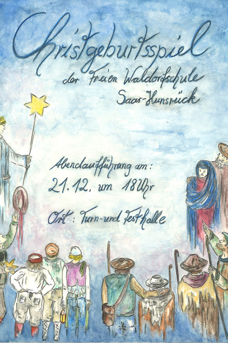 Christgeburtsspiel Flyer
